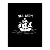 Sail Ahoy  sailing ship  (Print Only) thumbnail