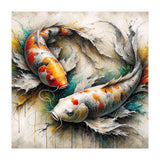 Watercolor Koi Fish Pair (Print Only) thumbnail