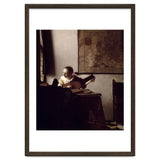 'The Lute Player', 1663-1664, Oil on canvas, 51,4 x 45,7 cm. thumbnail