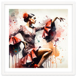 Scarlet Flamenco Side Pose thumbnail