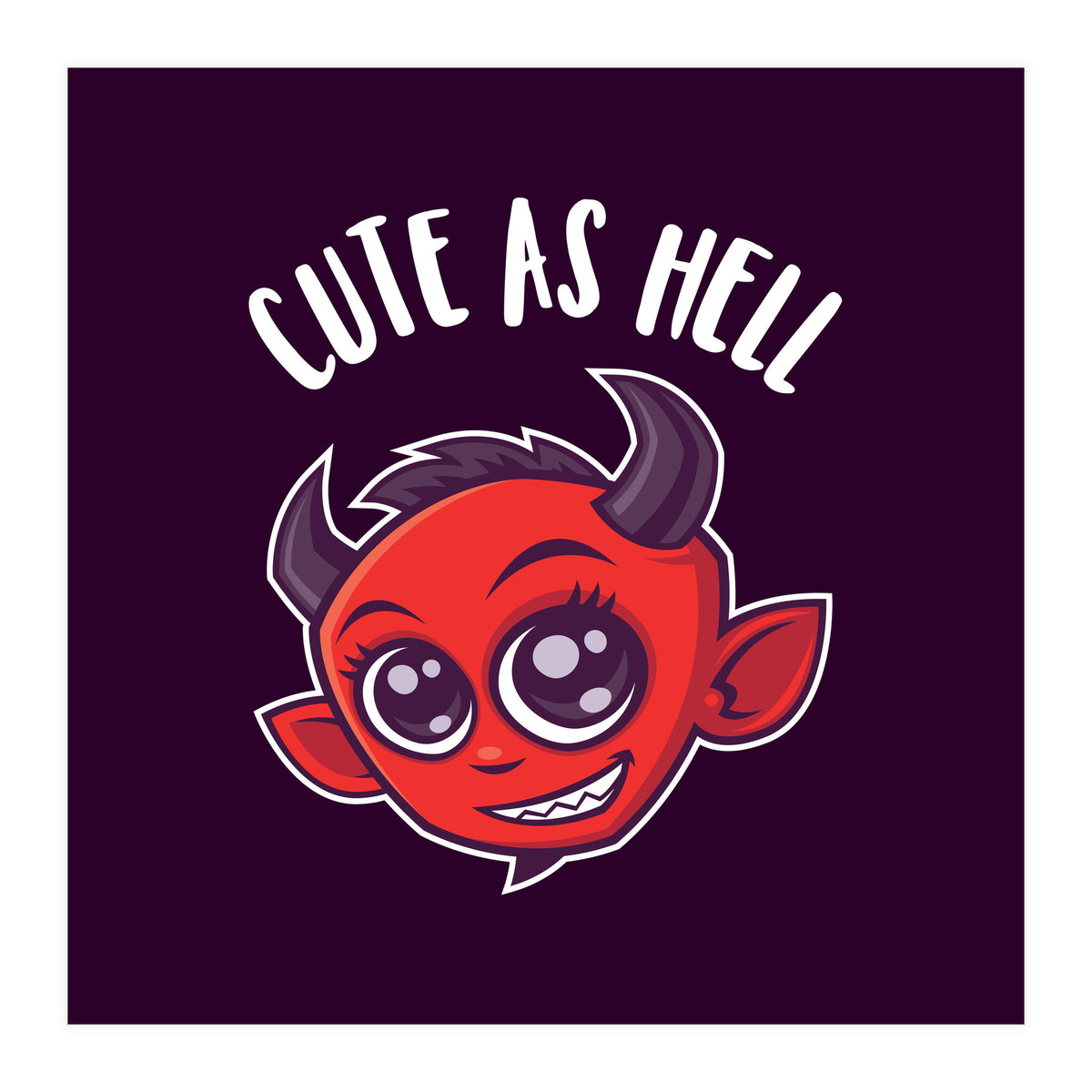 Cute as Hell Devil (Print Only)