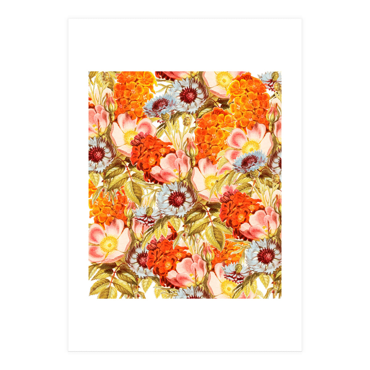 Coral Bloom #society6 #decor #buyart  (Print Only)