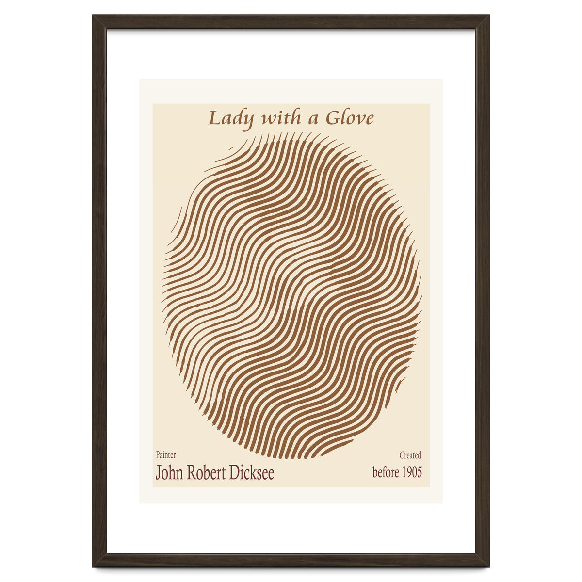 Lady With A Glove – John Robert Dicksee (before 1905)