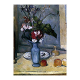 The Blue Vase - 1885/87 - 62x51 cm - oil on canvas - French Post-Impressionism. (Print Only) thumbnail