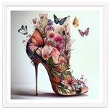 Floral Stiletto With Butterflies thumbnail