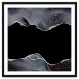 Black & Silver Glitter Agate Texture 04 thumbnail