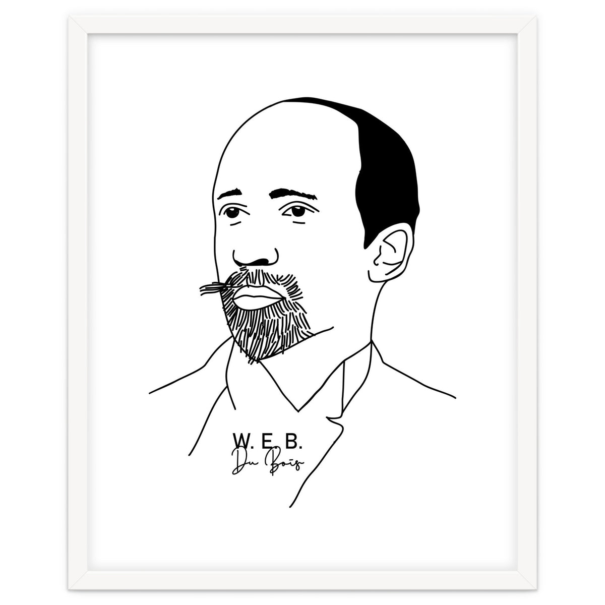 W. E. B. Du Bois Pan-Africanist Civil Rights Activist.