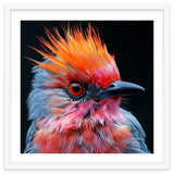 Close Up Of Exotic Bird With Vibrant Plumage thumbnail