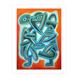 Graffiti Con Ojos Y Lenguas (Print Only) thumbnail