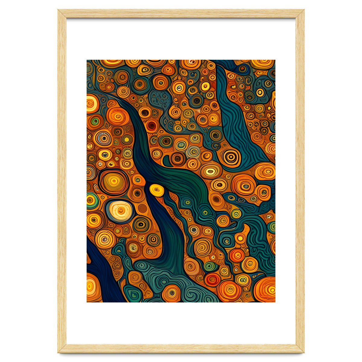 Artificial Masterworks - Klimt van Gogh