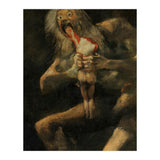 Francisco de Goya y Lucientes / 'Saturn devouring one of his sons', 1820-1823, Spanish School. (Print Only) thumbnail