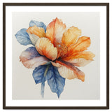 Ethereal Amber and Azure Bloom thumbnail