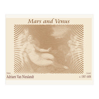 Mars And Venus – Adriaen Van Nieulandt (dutch 1587–1658) (Print Only)