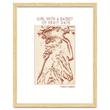 Girl With A Basket Of Fruit Date – Frederic Leig thumbnail