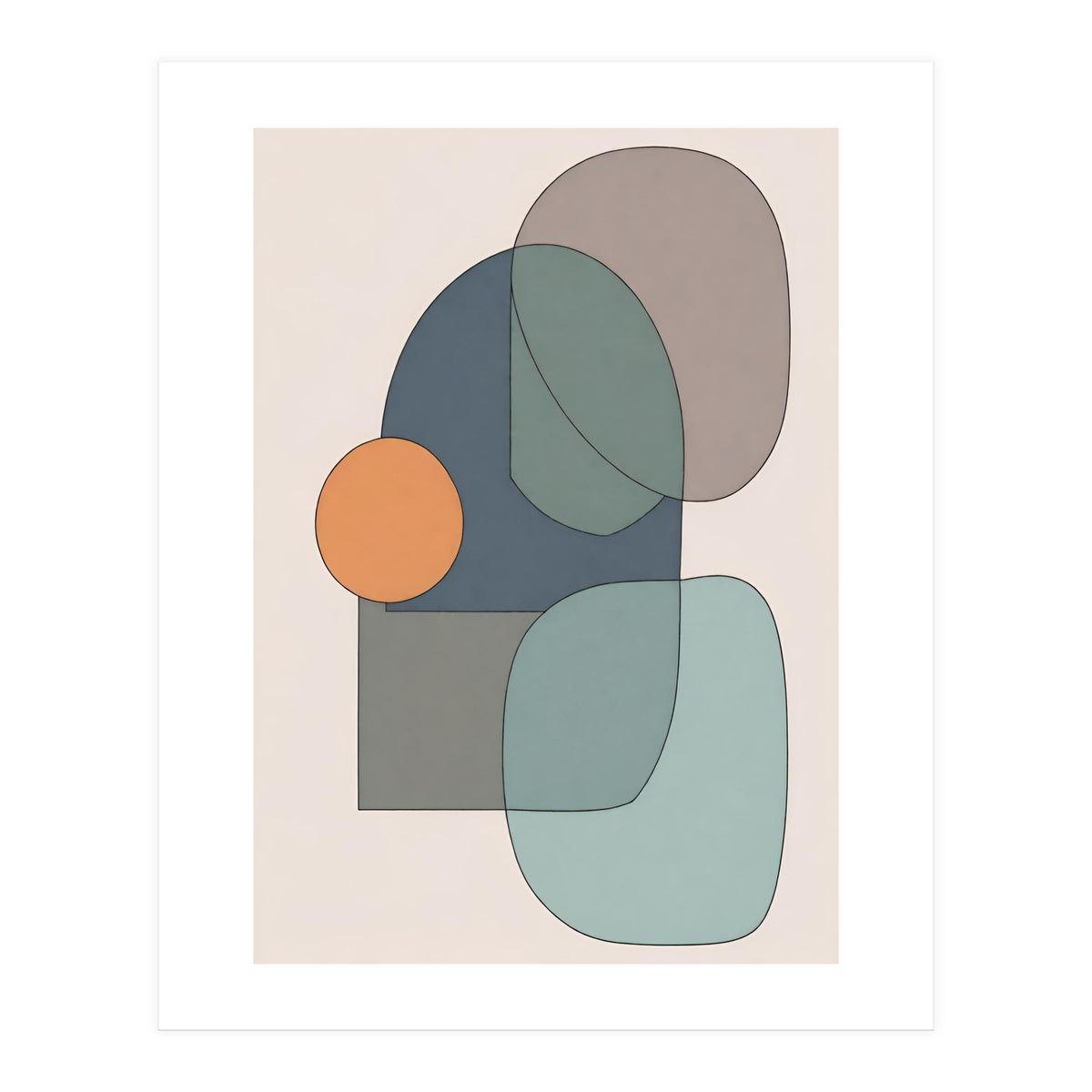 Peaceful Abstract (Print Only)