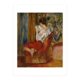 La liseuse-reading woman, around 1900. Oil on canvas, 56 x 46 cm. (Print Only) thumbnail