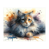 Whimsical Kitten Splash (Print Only) thumbnail