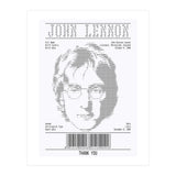 Receipt Art John Lennon (Print Only) thumbnail