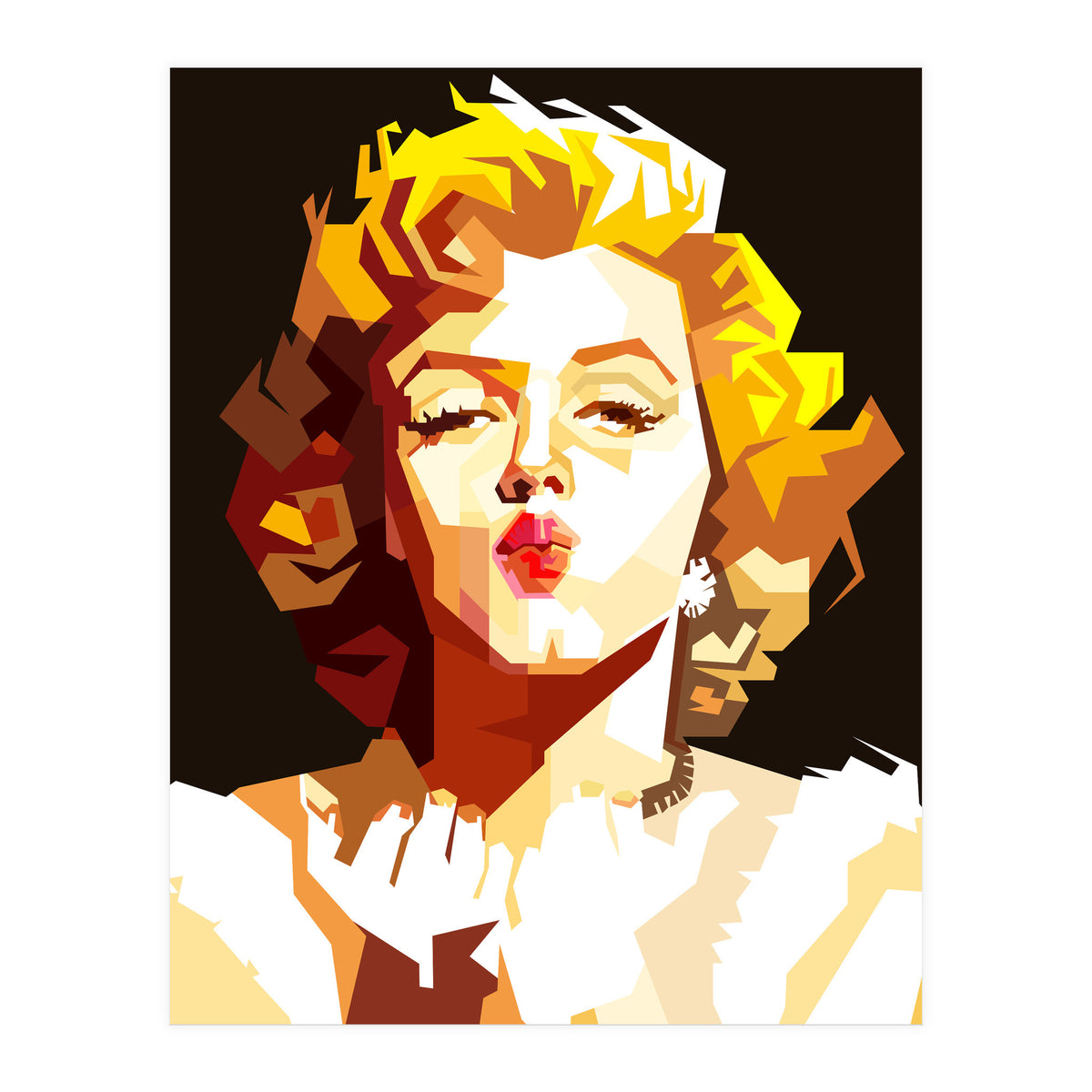 Marilyn Monroe Vintage Illustration Trending Now (Print Only)