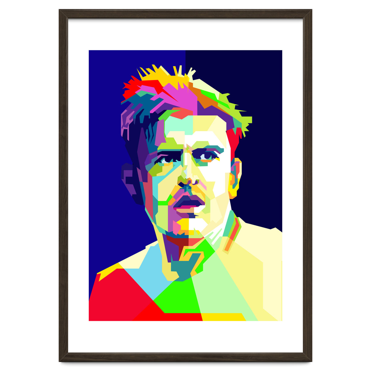 Harry McGuire English Football Pop Art WPAP