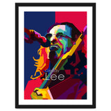 Geddy Lee RUSH Singer Pop Art WPAP thumbnail