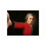 Wolfgang Amadeus Mozart - Selfie (Print Only) thumbnail