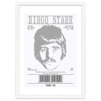 Receipt Art Ringo Starr Quotes