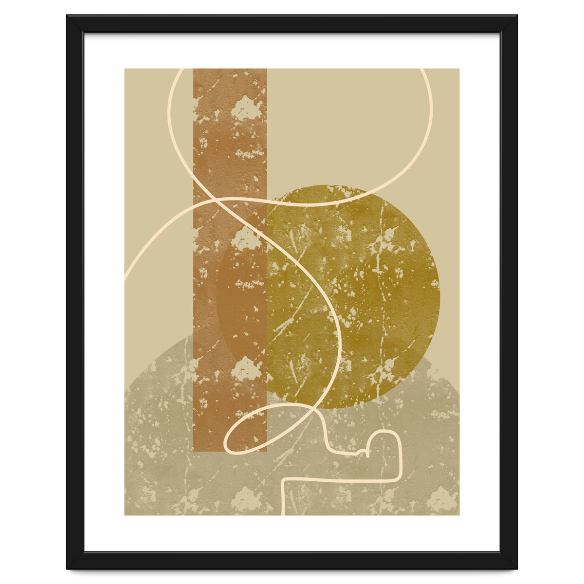 Interaction of Shapes and Lines