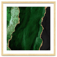 Green & Gold Agate Texture 01