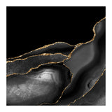 Black & Gold Agate Texture 04  (Print Only) thumbnail