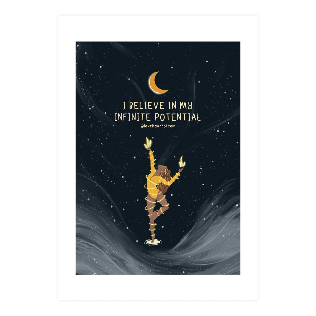 I Believe In My Infinite Potential (Print Only)