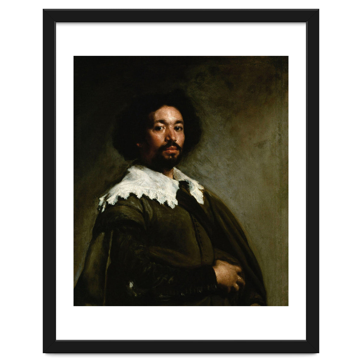 Diego Velázquez / 'Portrait of Juan de Pareja', 1650, Oil on canvas, 81.3 x 69.9 cm.