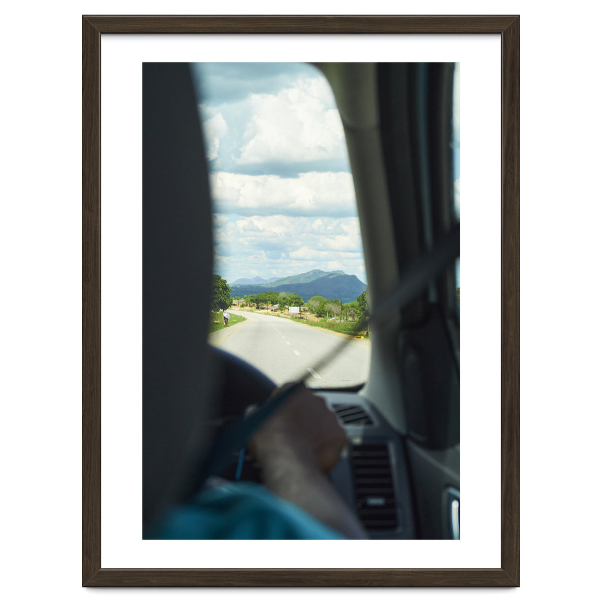 Driving Through Mozambique