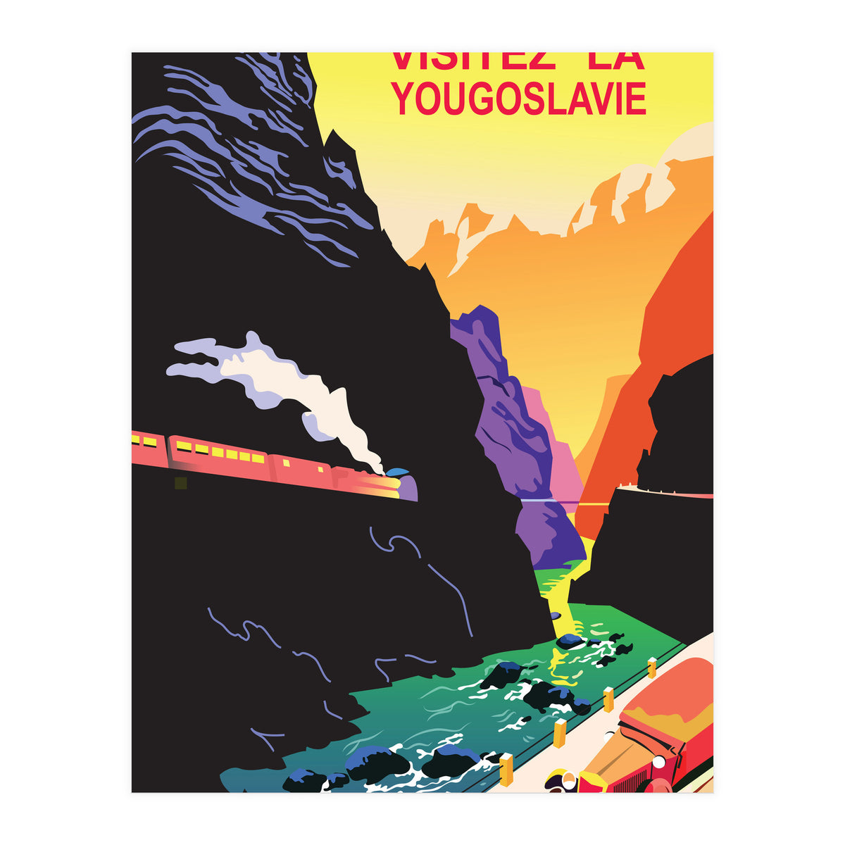 Visit Yugoslavia (Print Only)