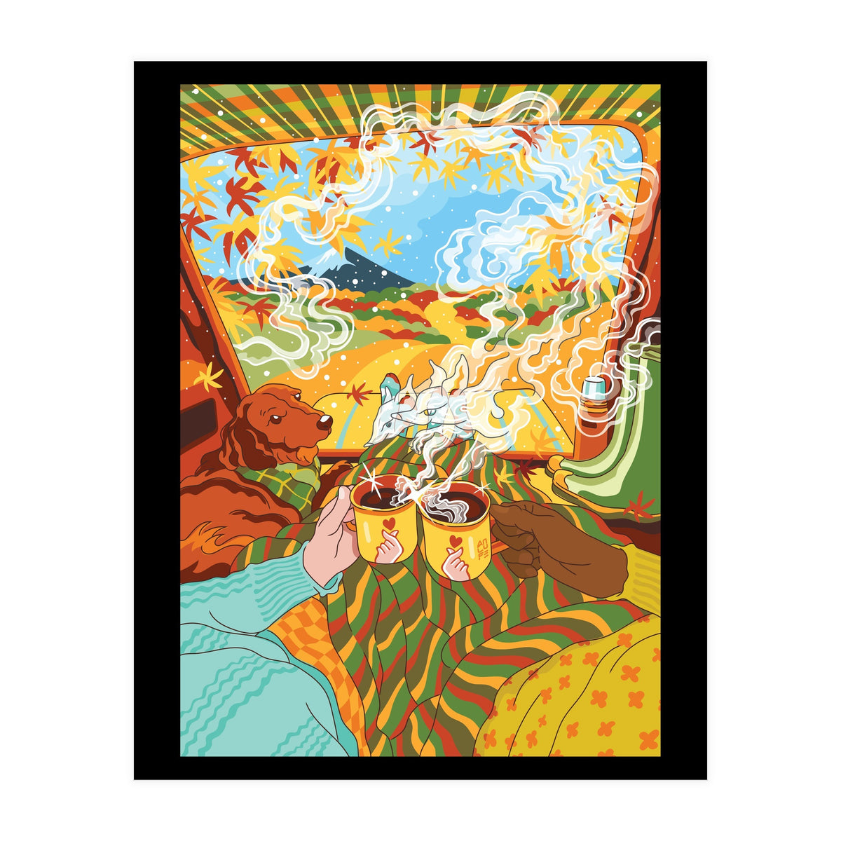 A Foxy Trip (Print Only)