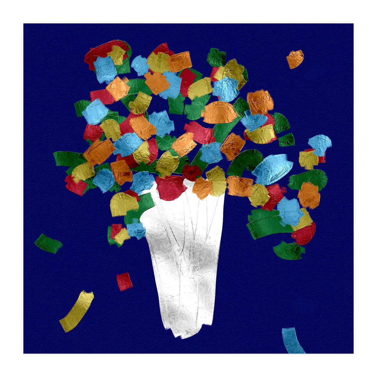 Abstract Flowers  (Print Only)