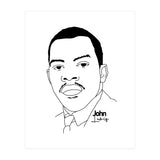 John Lewis Civil Rights Activist (Print Only) thumbnail