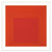 JOSEF ALBERS - HOMAGE TO THE SQUARE RED