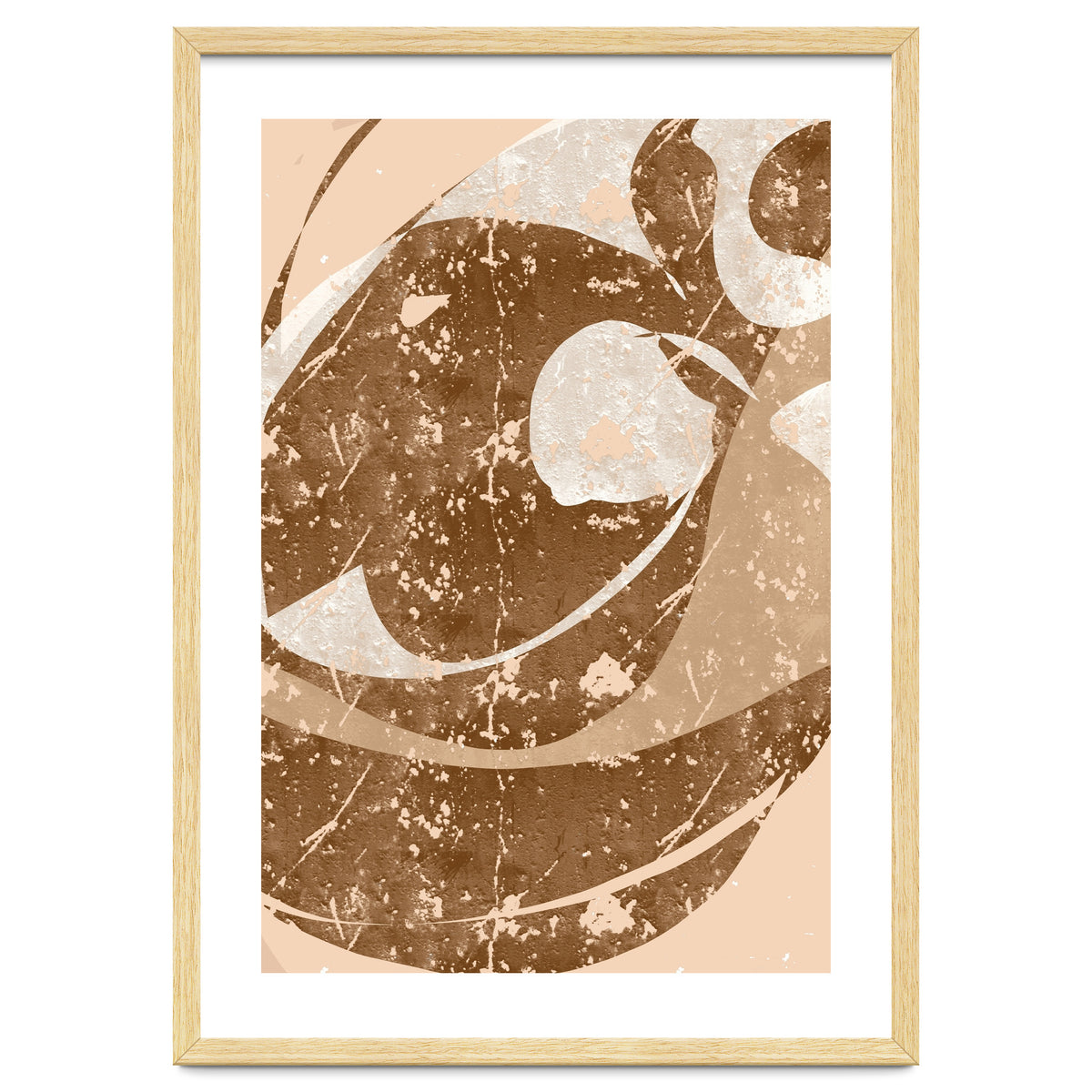 Brown Abstract Clash