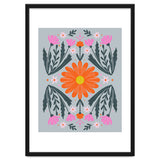 Orange Flower with pink buds thumbnail