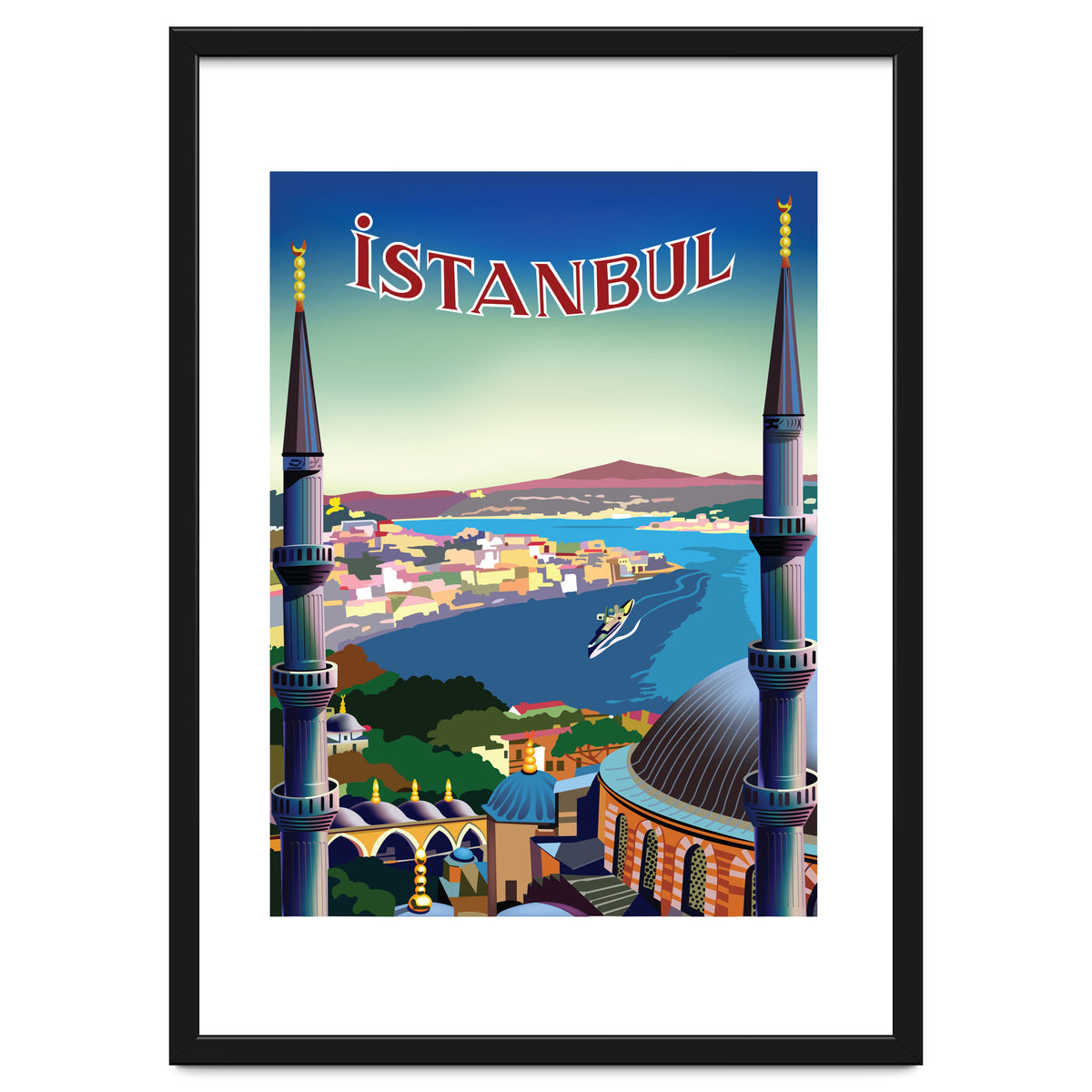 Istanbul, Turkey, Aerial View