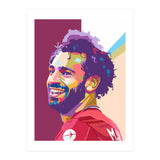 Mohamed Salah pop art portrait (Print Only) thumbnail