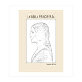La Bella Principessa – Leonardo Da Vinci Ascii Art (Print Only) thumbnail