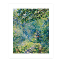 Renoir Path in the Forest Impressionist Landscape (Print Only)