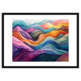 Colorful Abstract Wavy Landscape thumbnail
