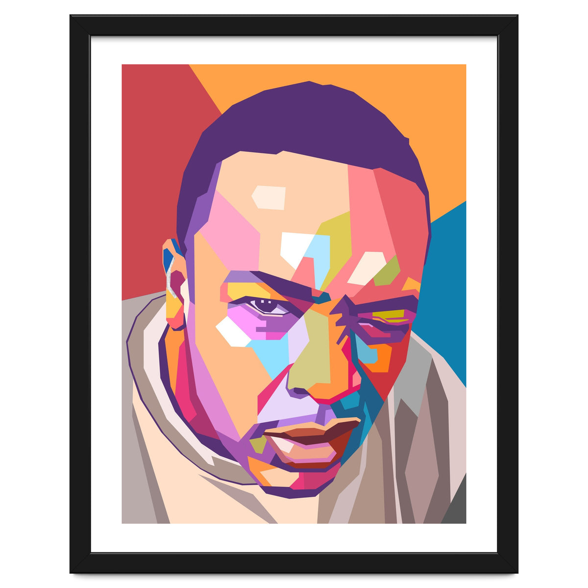 Dr Dre pop art portrait