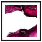 Burgundy & Silver Agate Texture 15 thumbnail