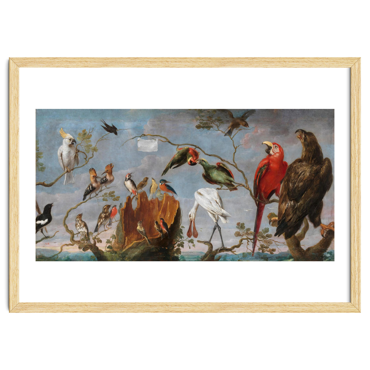 Frans Snyders / 'Concert of the Birds', 17th century, Flemish School, Oil on canvas.