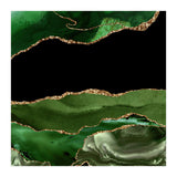 Green & Gold Agate Texture 16 (Print Only) thumbnail
