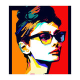 Audrey Hepburn Hollywood Star Pop Art WPAP (Print Only) thumbnail